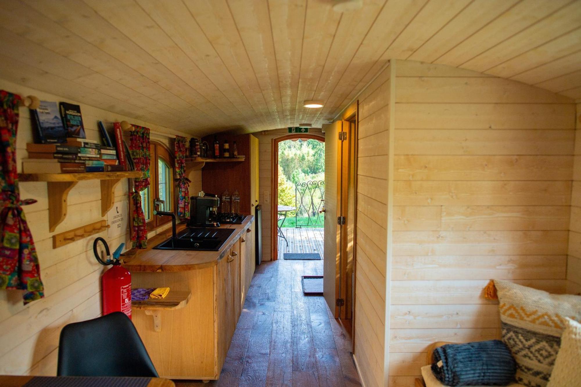 La Tiny House De La Bergerie Villa Lierneux Eksteriør billede