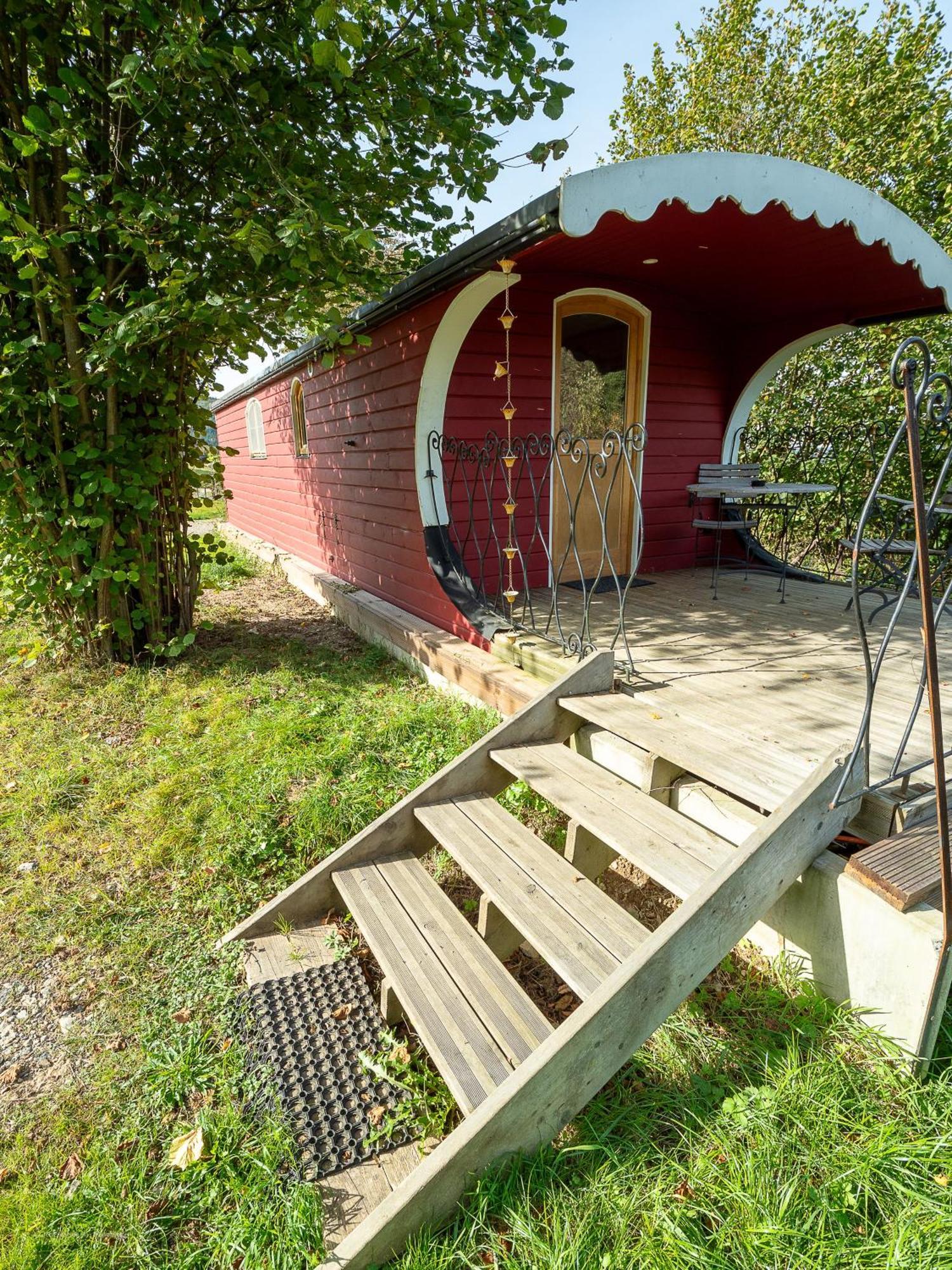 La Tiny House De La Bergerie Villa Lierneux Eksteriør billede