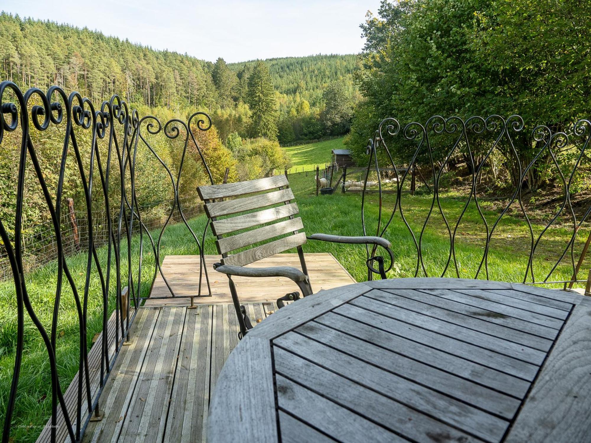 La Tiny House De La Bergerie Villa Lierneux Eksteriør billede